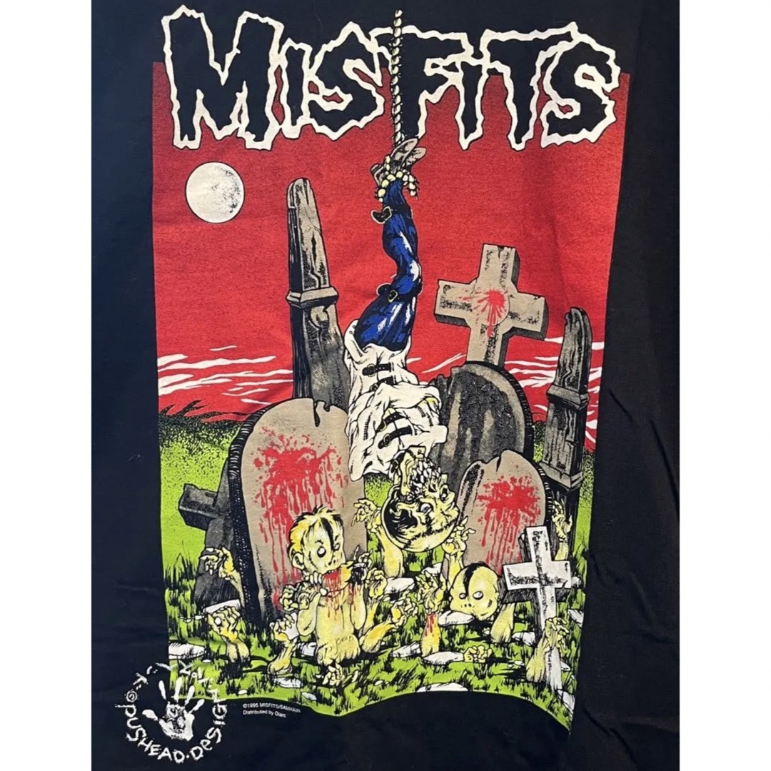 ミスフィッツ mifsits Tシャツ pushead パスヘッド-