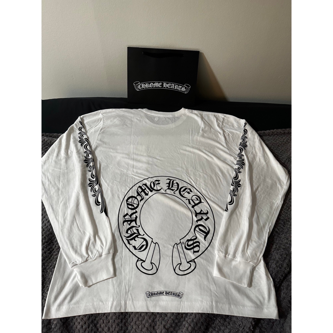 chrome hearts ロングtシャツ　新作　新品未使用　ブラック