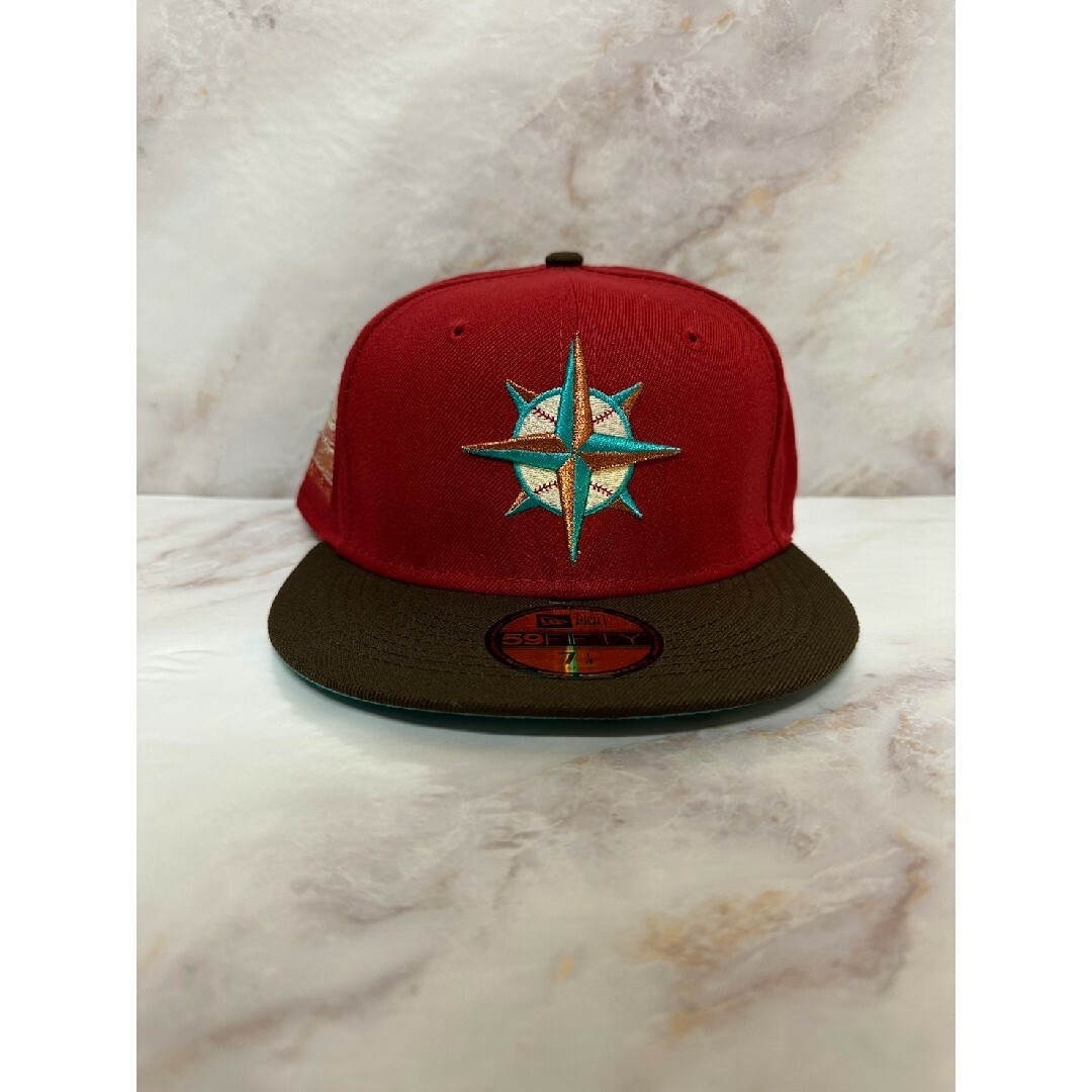 Newera 59fifty シアトルマリナーズ キングドーム ツートンキャップ