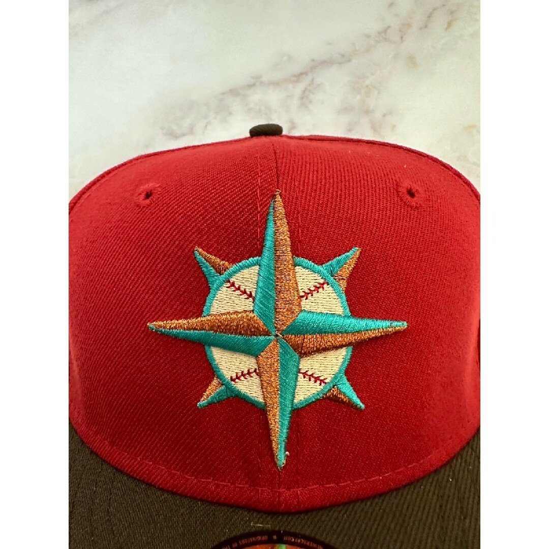 Newera 59fifty シアトルマリナーズ キングドーム ツートンキャップ