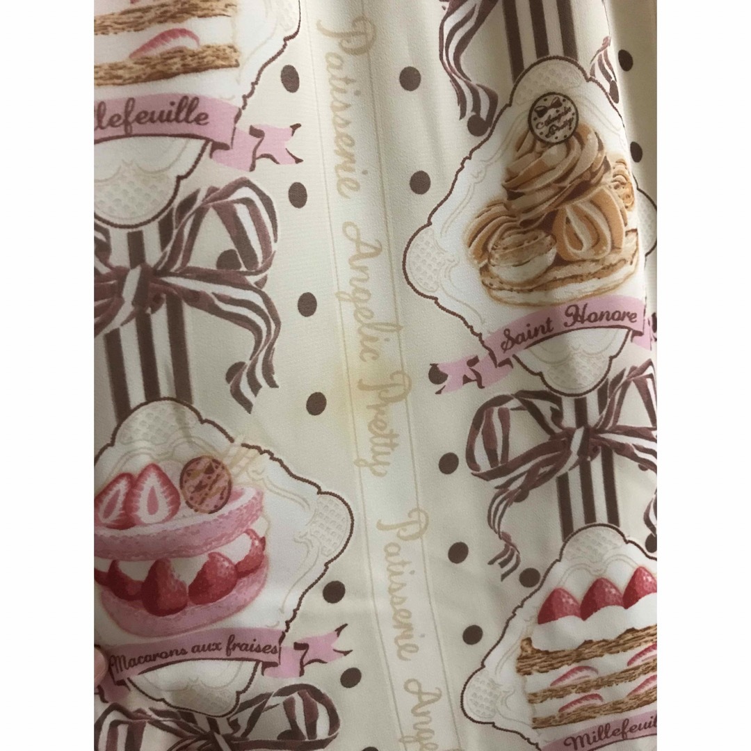 Angelic Pretty Petit PatisserieハイウエストJSK - ひざ丈ワンピース