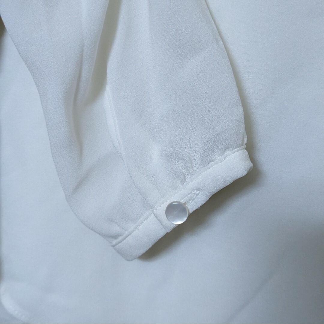 STYLE ME 東京スタイル ホワイト レイヤード トップス レディースのトップス(シャツ/ブラウス(長袖/七分))の商品写真
