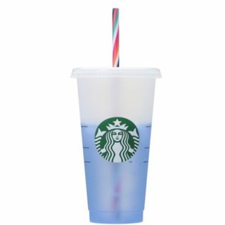 スターバックスコーヒー(Starbucks Coffee)のスターバックス　ミステリー カラーチェンジング リユーザブル コールドカップ(タンブラー)