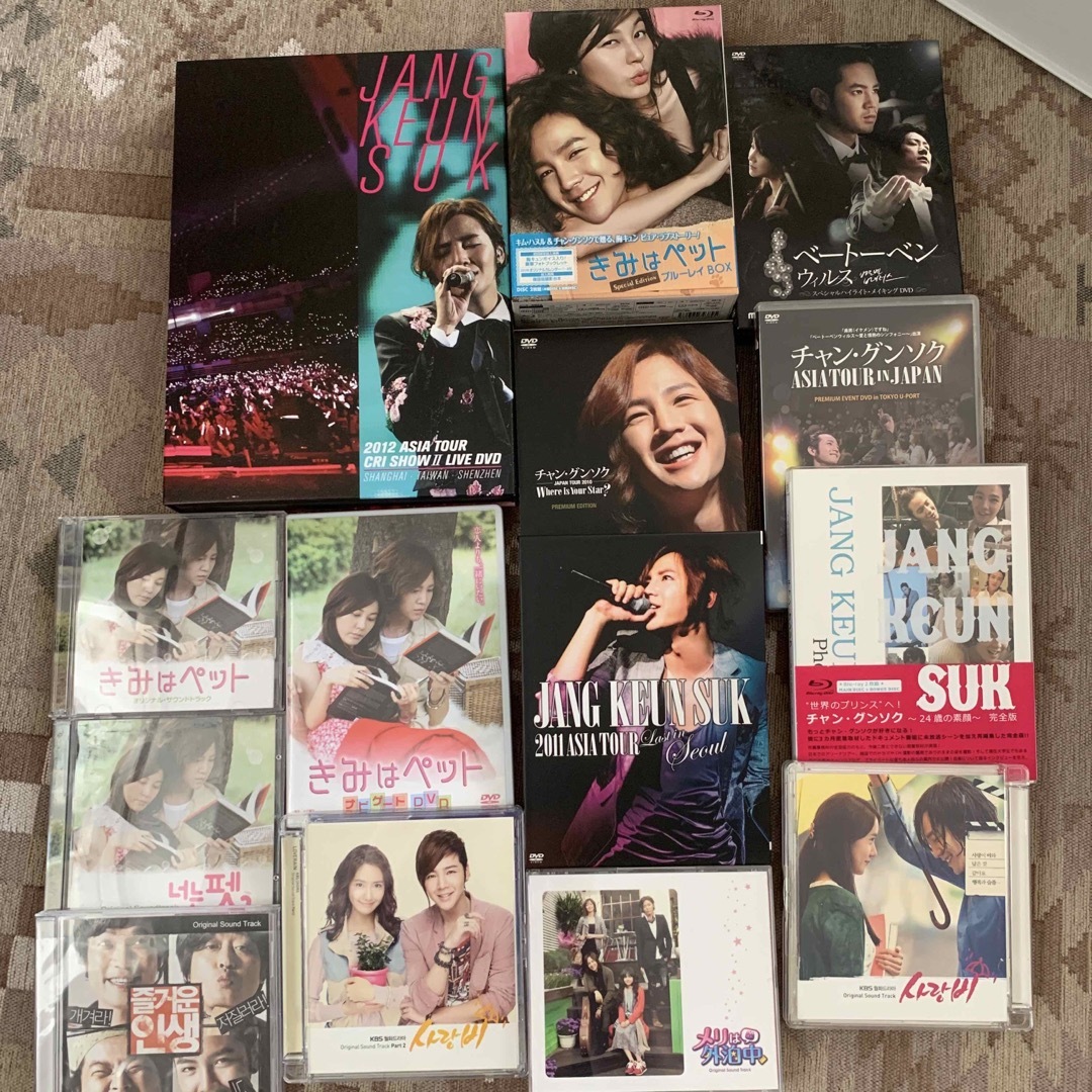 まとめ売り★チャン・グンソク　DVD メイキング　OST CD サウンドトラック