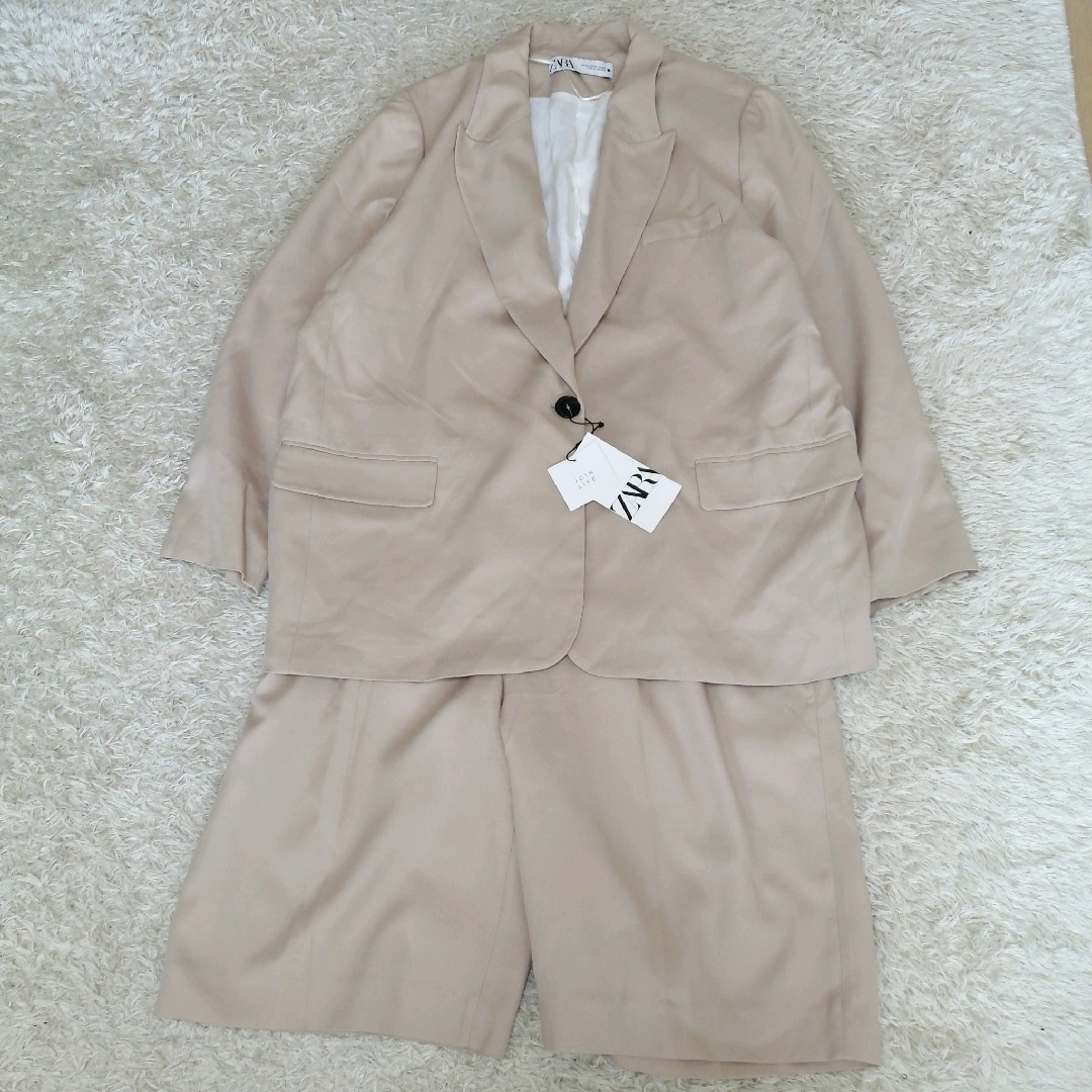 新品未使用【ZARA】ザラ セットアップ ショートパンツ 大きいサイズXXL