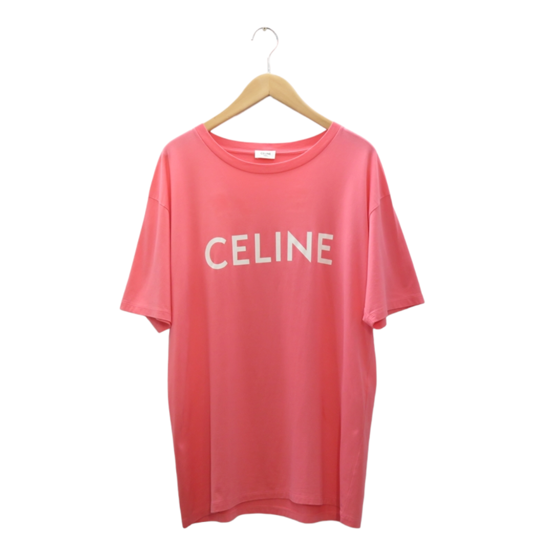 CELINE 22aw LOOSE TEE COTTON JERSEYPINK