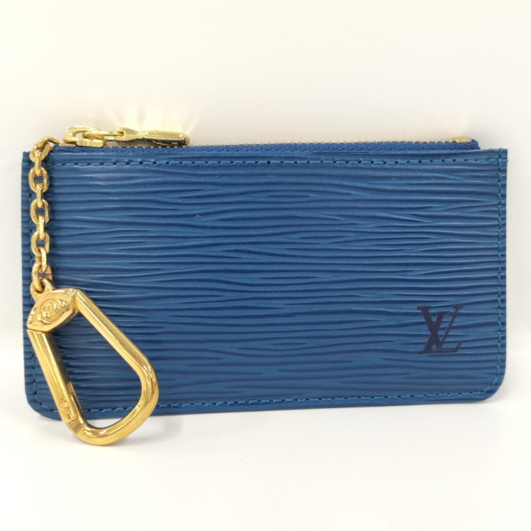 LOUIS VUITTON(ルイヴィトン)のLOUIS VUITTON ポシェットクレ コインケース エピ トレドブルー メンズのファッション小物(コインケース/小銭入れ)の商品写真