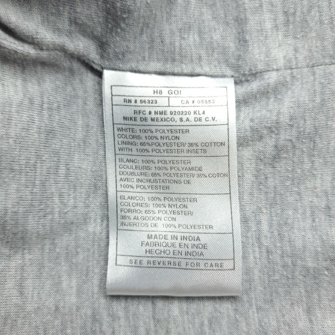 NIKE(ナイキ)の【人気】NIKE 銀タグ 90s ジップアップ ナイロンジャケット ネイビー L メンズのジャケット/アウター(ナイロンジャケット)の商品写真