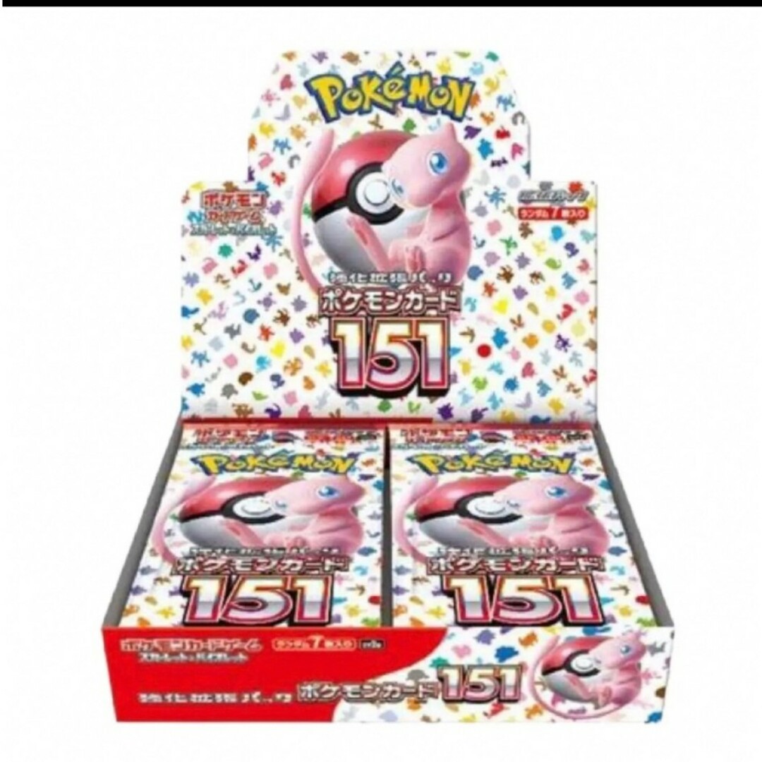 ポケカ　ポケモンカード　151　BOX  シュリンク付き