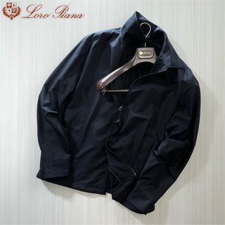 ロロピアーナ(LORO PIANA)のJ49★美品★カシミヤ超えの究極繊維 ザ・ギフト・オブ・キングス ロロピアーナ(ブルゾン)