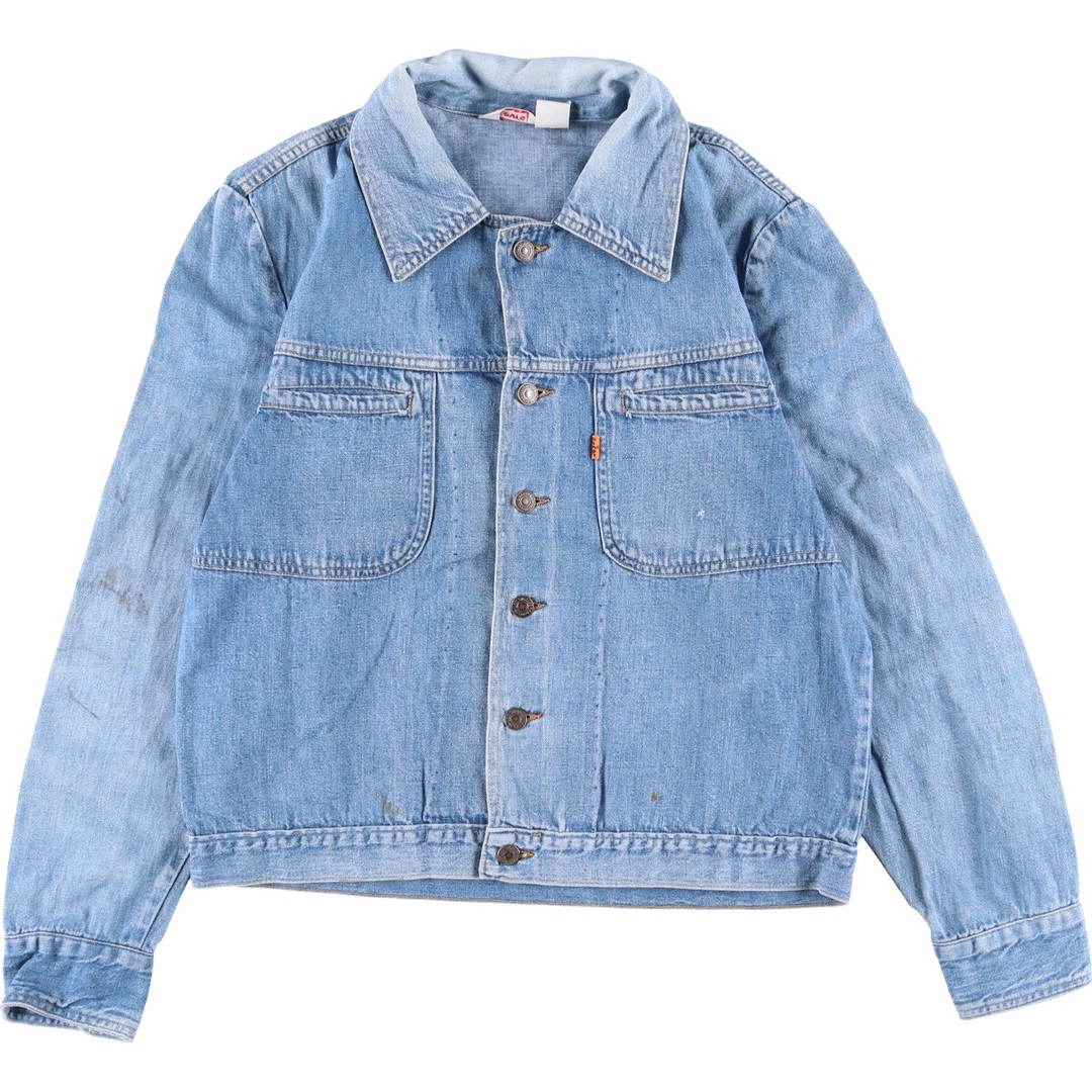 70年代 リーバイス Levi's オレンジタブ デニムジャケット Gジャン USA製 メンズL ヴィンテージ /eaa357003