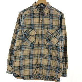 ウールリッチ(WOOLRICH)の古着 ウールリッチ WOOLRICH チェック柄 長袖 ヘビーネルシャツ USA製 メンズL /eaa356805(シャツ)