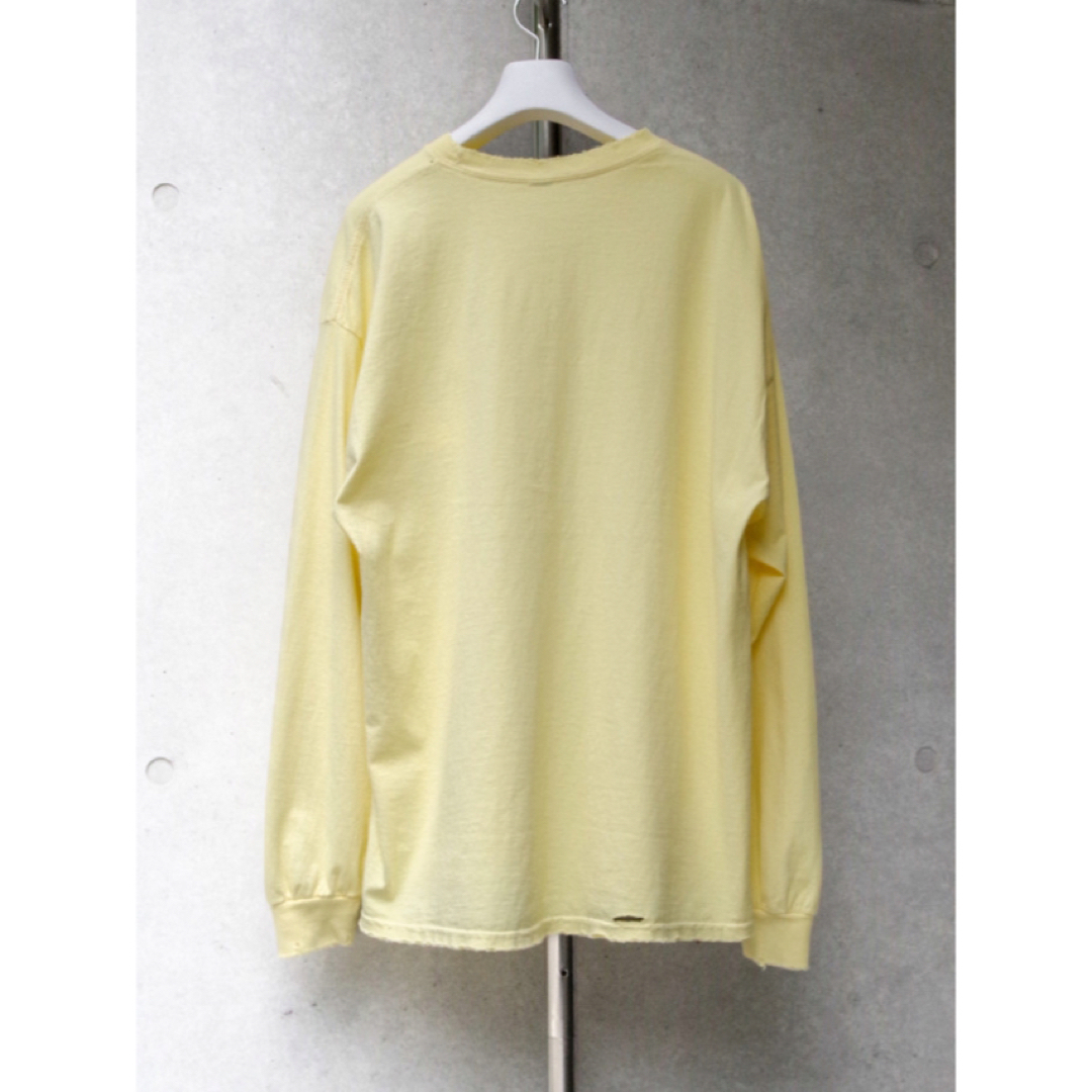ANCELLM "EMBROIDERY DYED LS T-SHIRT"