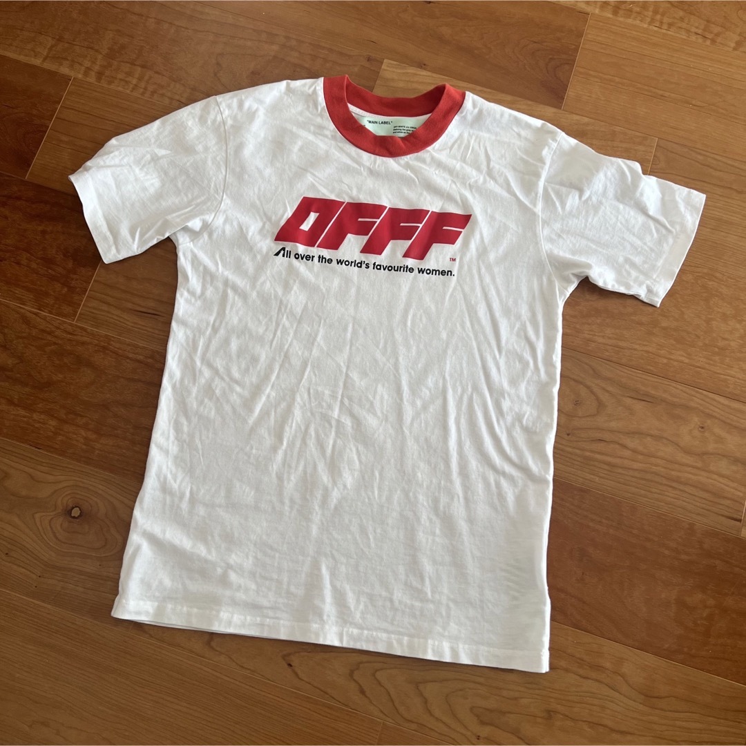 オフホワイト off-white Tシャツ