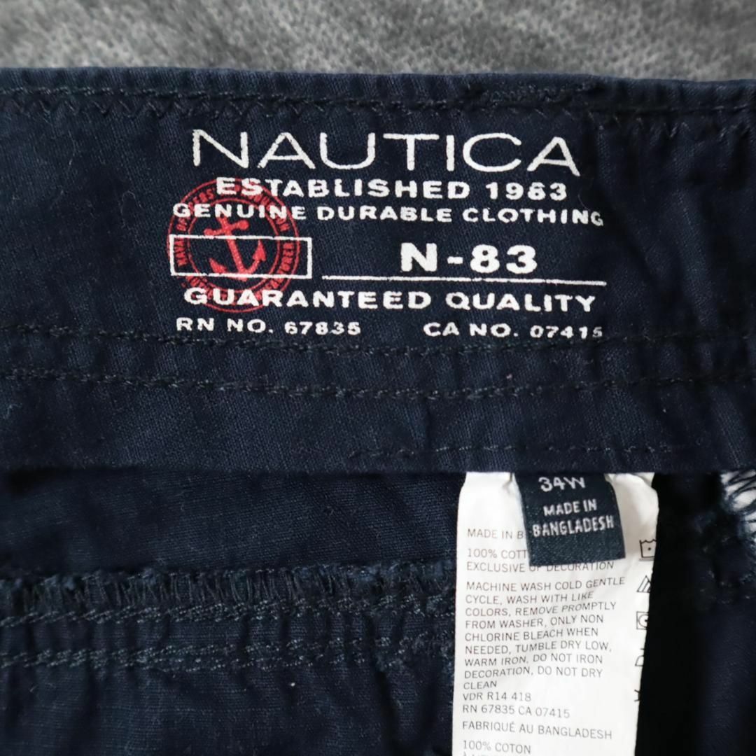 NAUTICA(ノーティカ)の【NAUTICA】ノーティカ リップストップ ワイド カーゴ ショーツ W34 メンズのパンツ(ショートパンツ)の商品写真