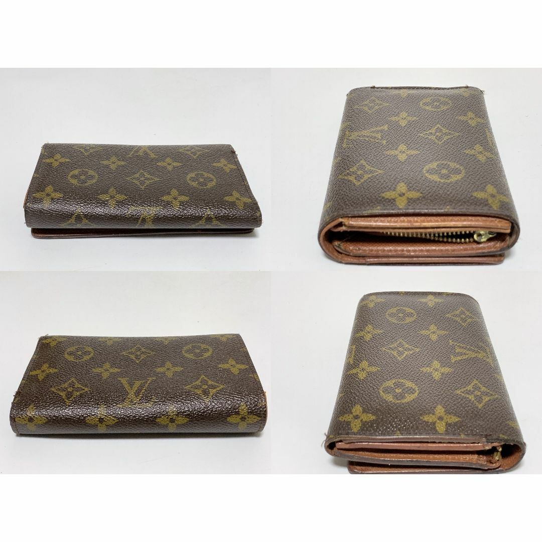 LOUIS VUITTON ルイヴィトン モノグラム 二つ折り 財布 jts2 | www