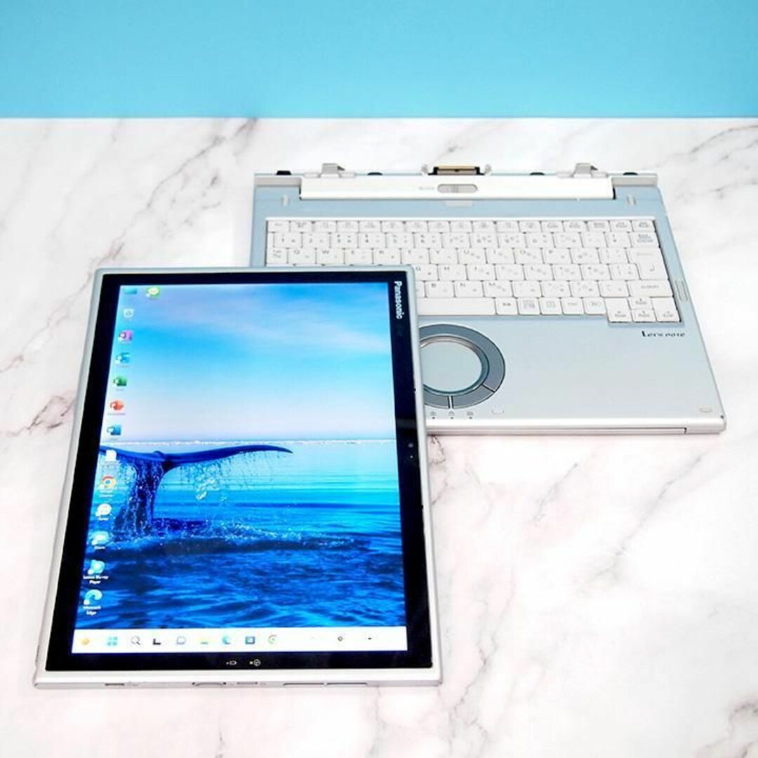 2in1のレッツノート✨7世代Core i5で優秀なノートパソコン✨バッテリー良-