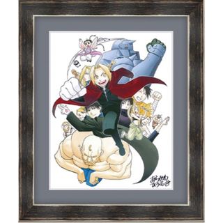 SQUARE ENIX - 鋼の錬金術師 ハガレン 荒川弘 直筆サイン 複製原画
