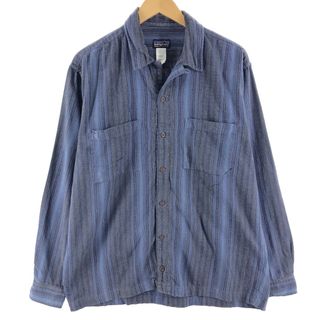 patagonia パタゴニア 05年製 リネン コットン 長袖 シャツ