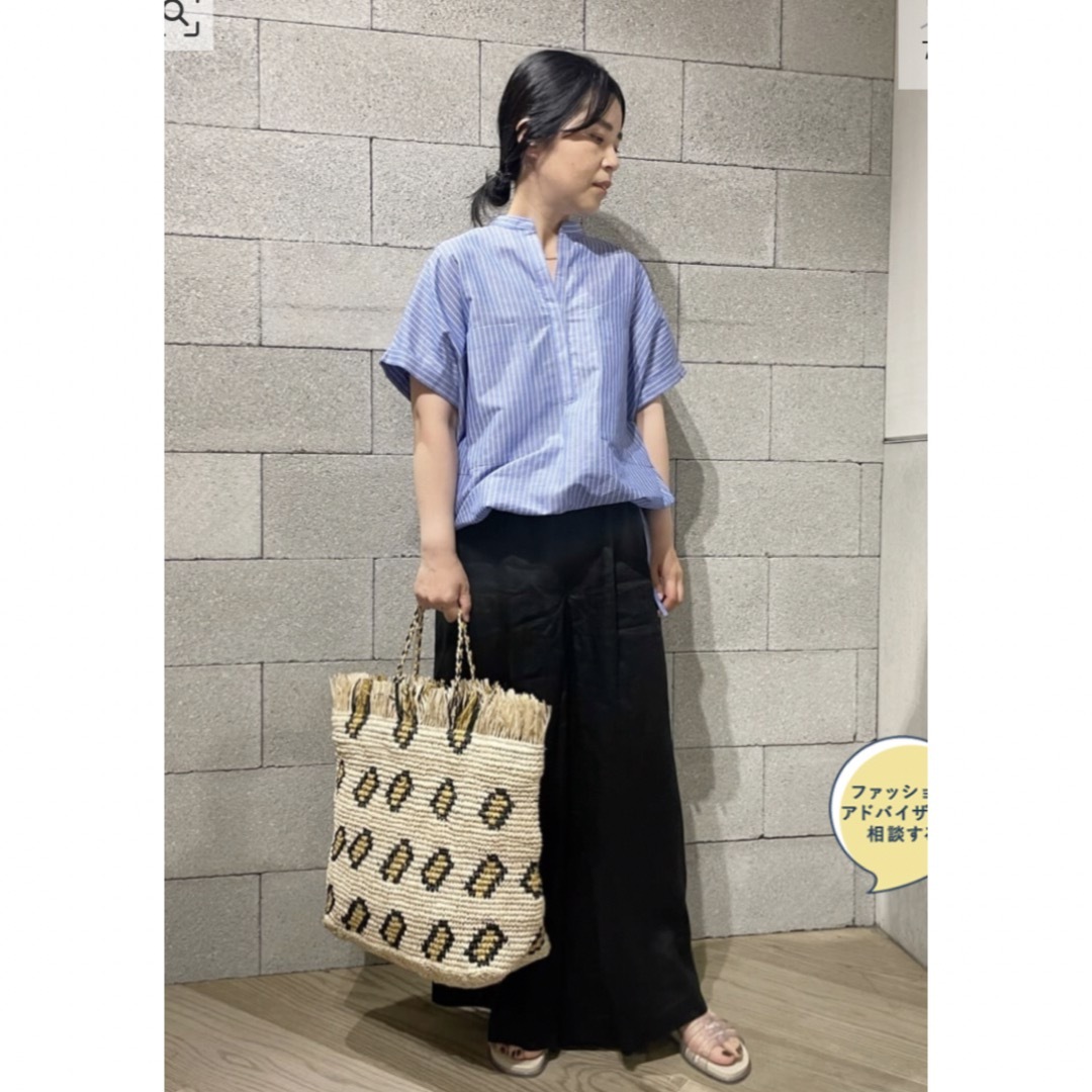 JOURNAL STANDARD(ジャーナルスタンダード)のJOURNAL STANDARD  大人気のリネンタックキュロット レディースのパンツ(カジュアルパンツ)の商品写真