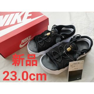 ナイキ(NIKE)の新品 23cm NIKE AIR MAX KOKO ブラック/ホワイト 黒×白(サンダル)