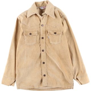 リーバイス(Levi's)の古着 リーバイス Levi's 長袖 コーデュロイシャツ メンズS /eaa355591(シャツ)