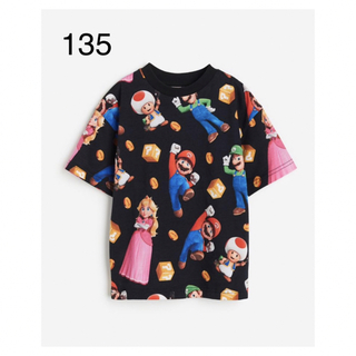エイチアンドエム(H&M)の新品未開封　スーパーマリオ　Tシャツ　135-140(Tシャツ/カットソー)