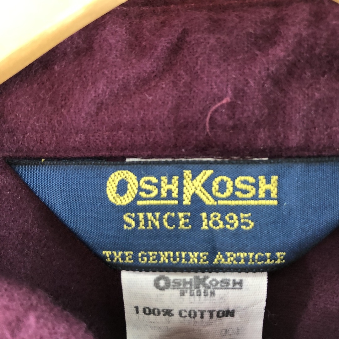 OshKosh(オシュコシュ)の古着 オシュコシュ Osh kosh 長袖 シャモアクロスシャツ メンズXXL /eaa356815 メンズのトップス(シャツ)の商品写真