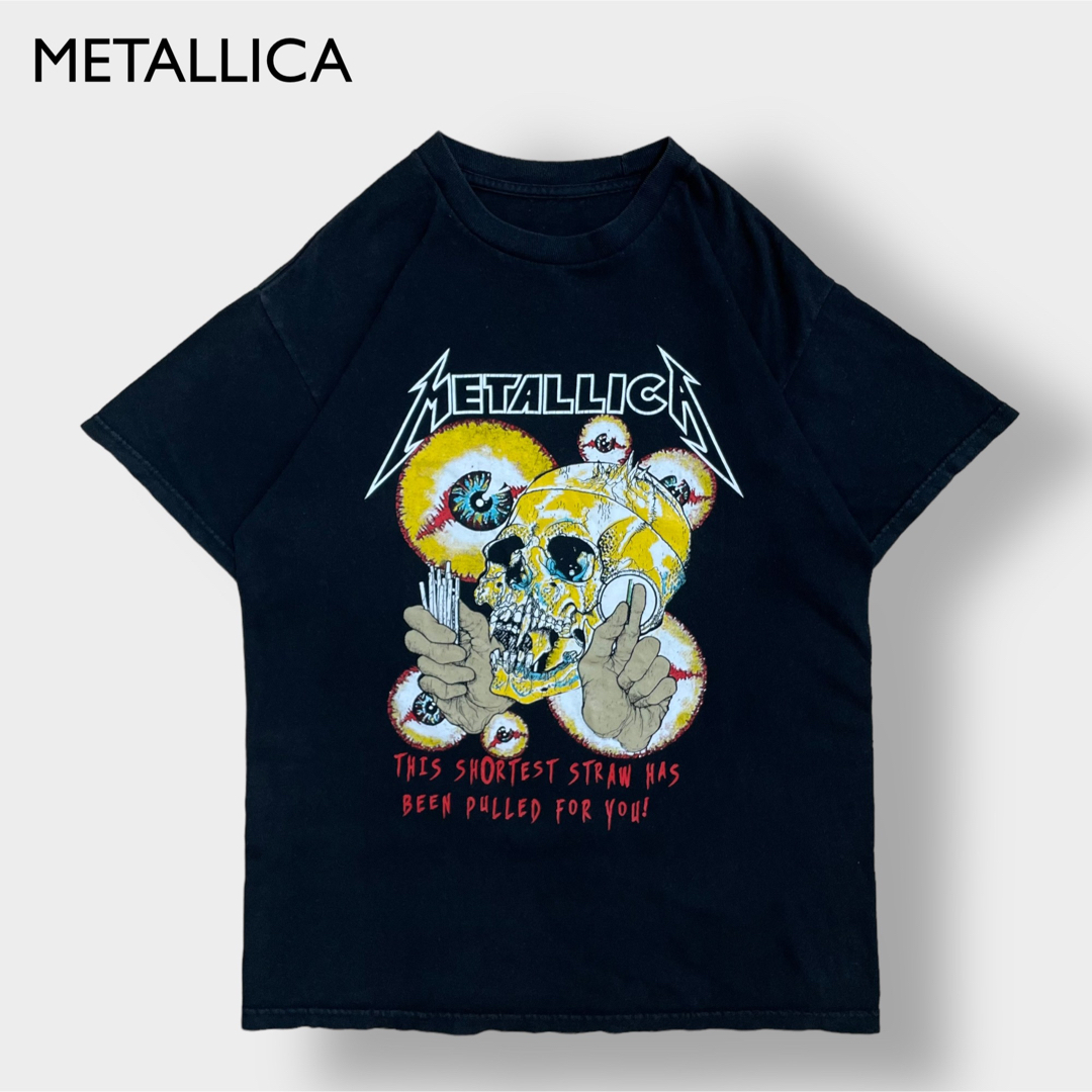 【METALLICA】メタリカ バンドTシャツ バンt ドクロ スカル us