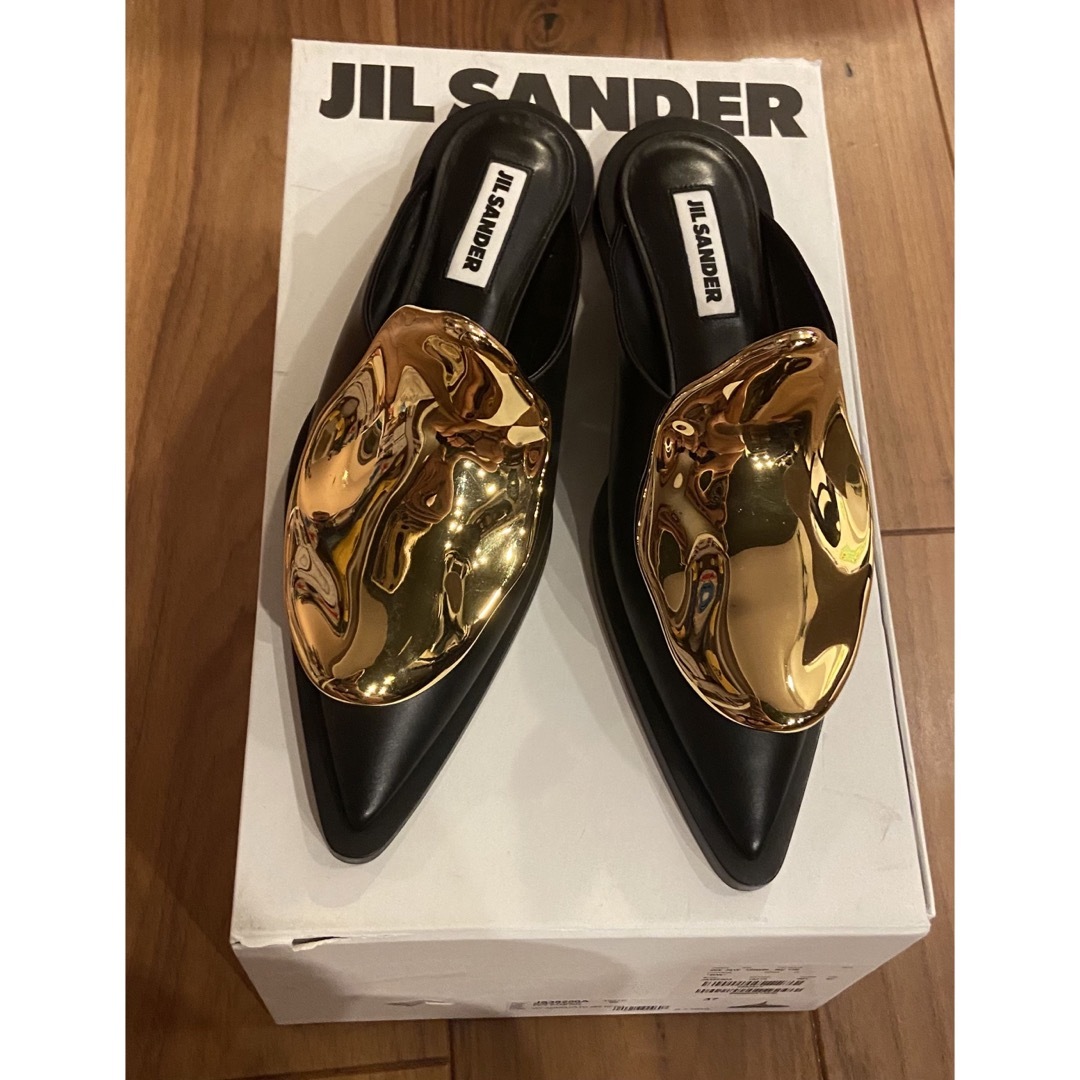 新品未使用 JIL SANDER ジルサンダー プレート ミュール サボサンダル 