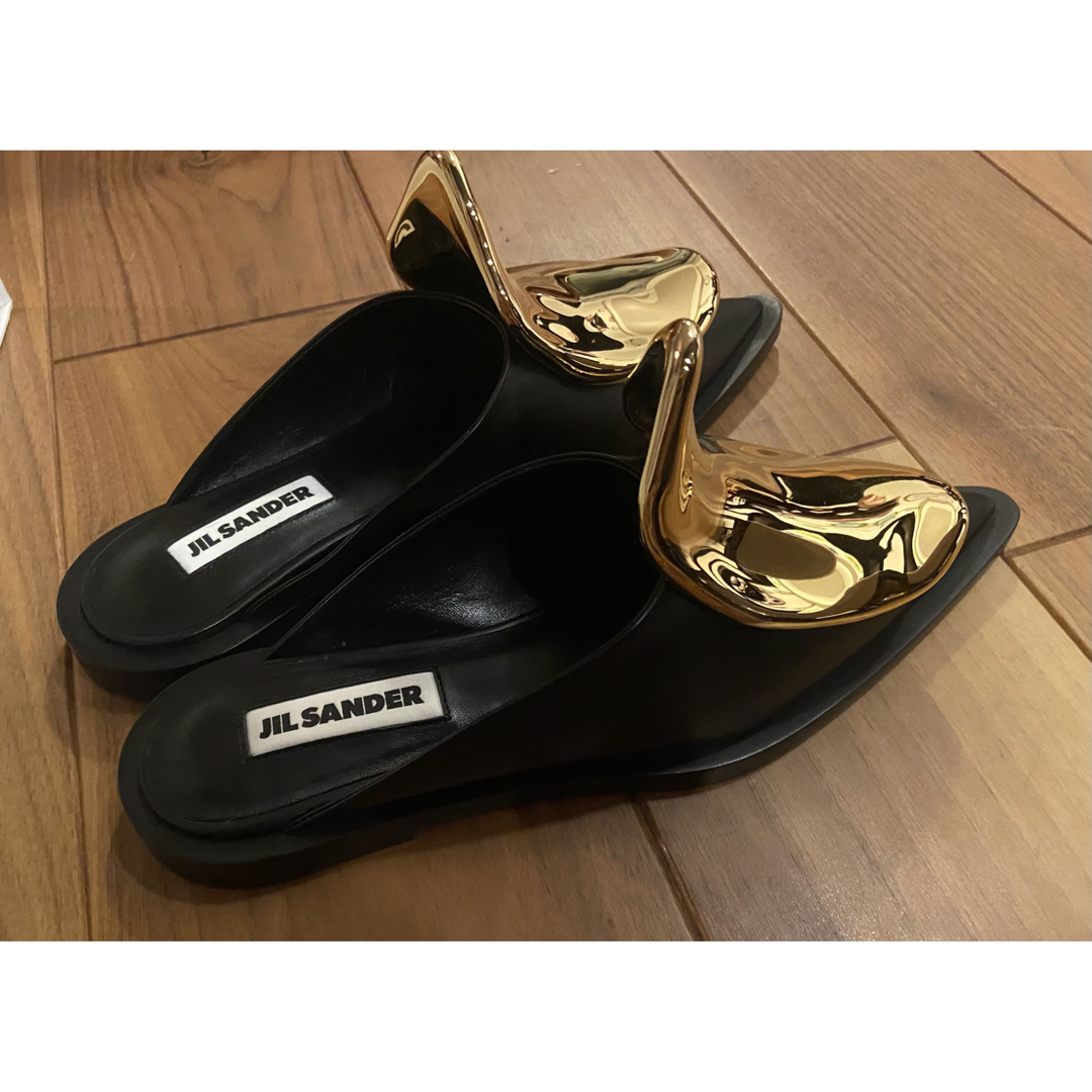 新品未使用 JIL SANDER ジルサンダー プレート ミュール サボサンダル