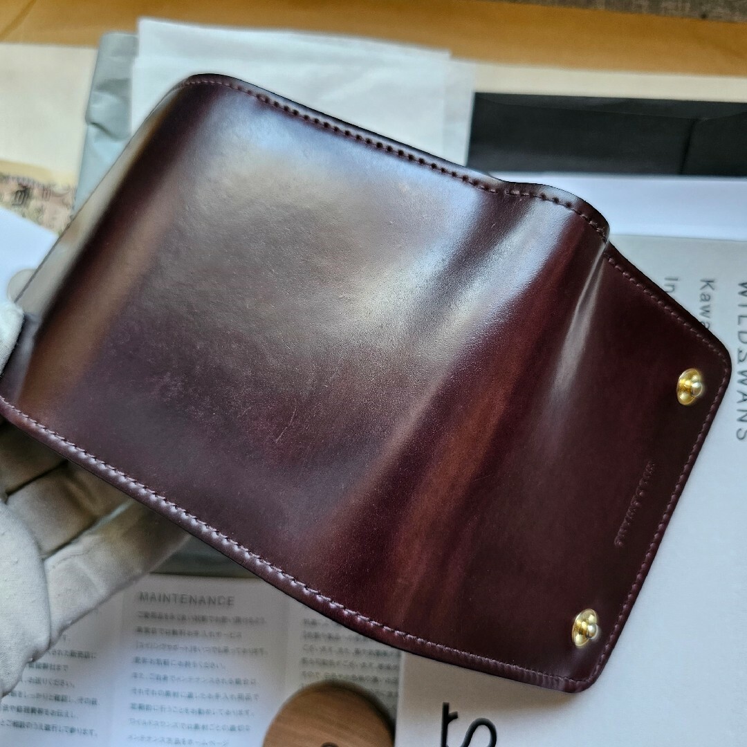 シェルコードバン イーノ eno  Wildswans ガンゾ cordovan