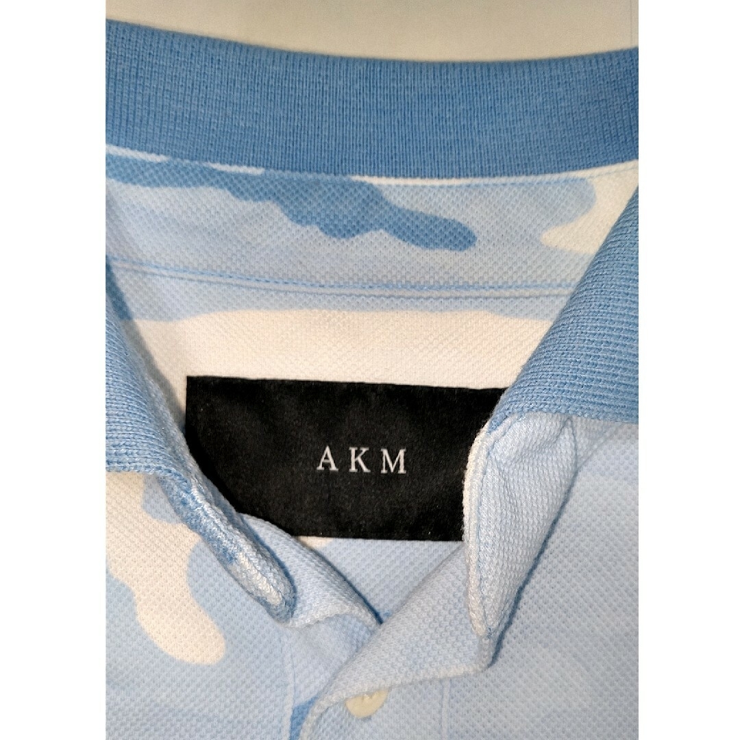 AKM(エイケイエム)のAKM◆カモフラ柄/ポロシャツ/日本製/メンズ/S メンズのトップス(ポロシャツ)の商品写真