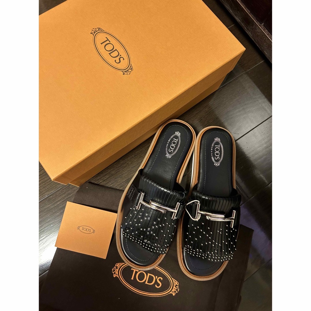 TOD'S ローファー T タイムレス フリンジ レディース 靴