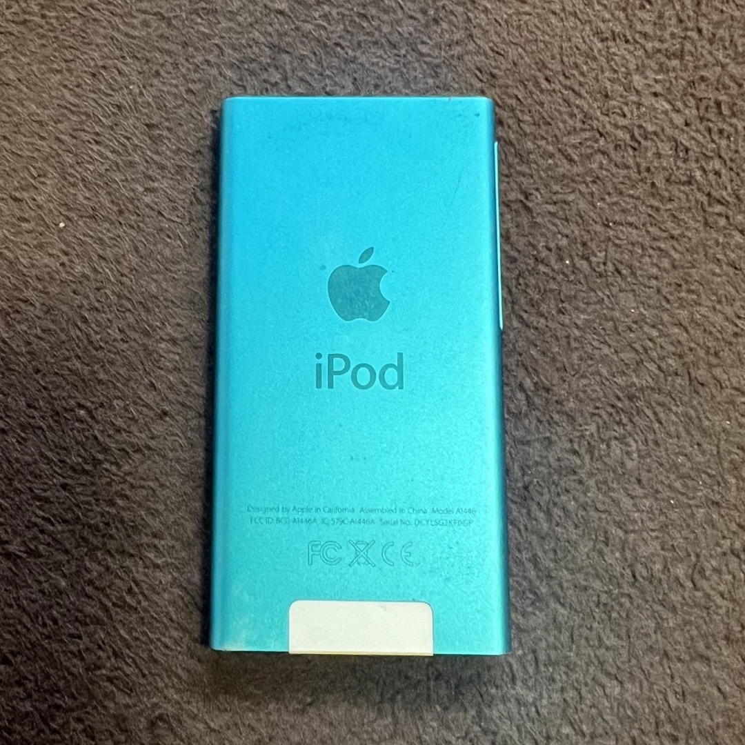 Apple(アップル)のiPod nano 第7世代   スマホ/家電/カメラのオーディオ機器(ポータブルプレーヤー)の商品写真