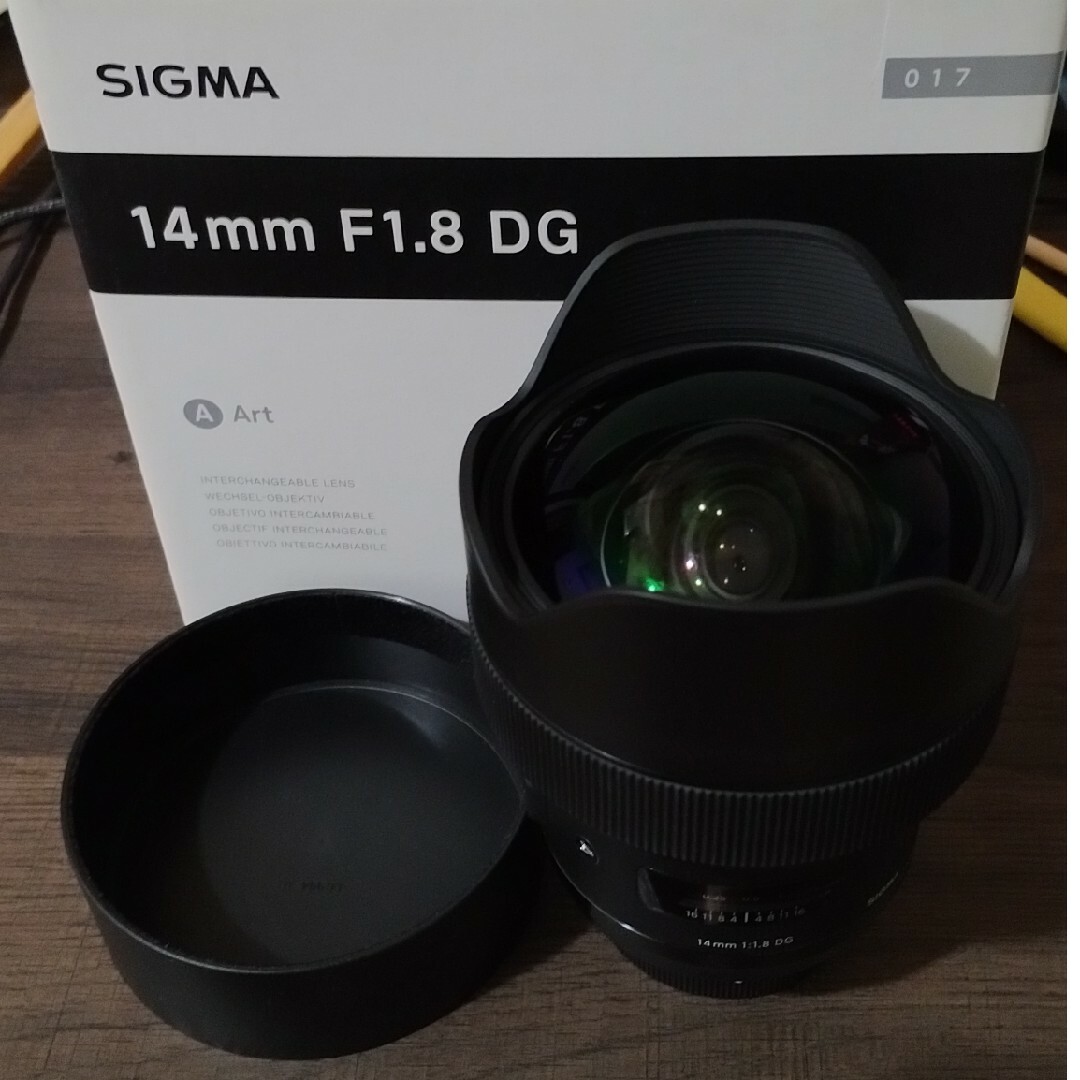 新品級 Sigma シグマ Art 14mm F1.8 DG HSM Nikon