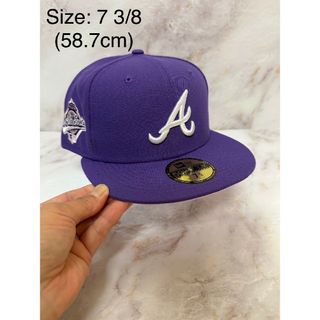 ニューエラー(NEW ERA)のNewera 59fifty アトランタブレーブス ワールドシリーズ キャップ(キャップ)