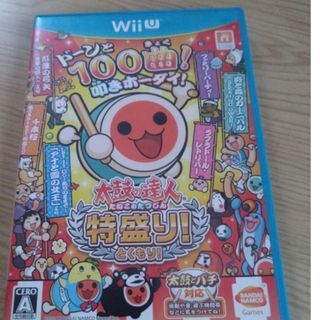 ウィーユー(Wii U)の太鼓の達人 特盛り　WiiU(家庭用ゲームソフト)