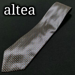 アルテア(ALTEA)のアルテア ドット ネイビー ネクタイ A104-Z09(ネクタイ)