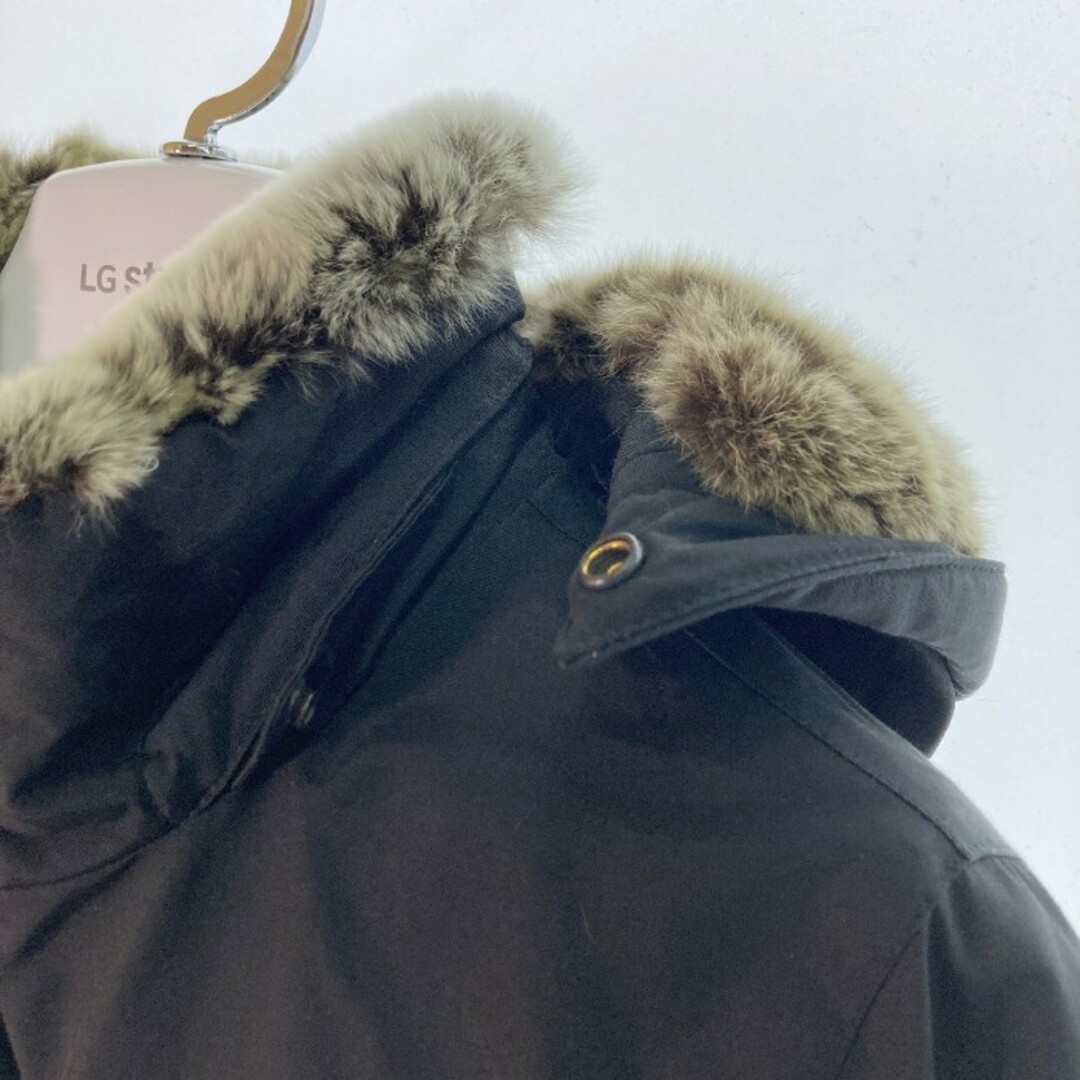 WOOLRICH(ウールリッチ)の★ウールリッチ ボルダーコート ラビットファー付 ダウンジャケット レディースのジャケット/アウター(ライダースジャケット)の商品写真