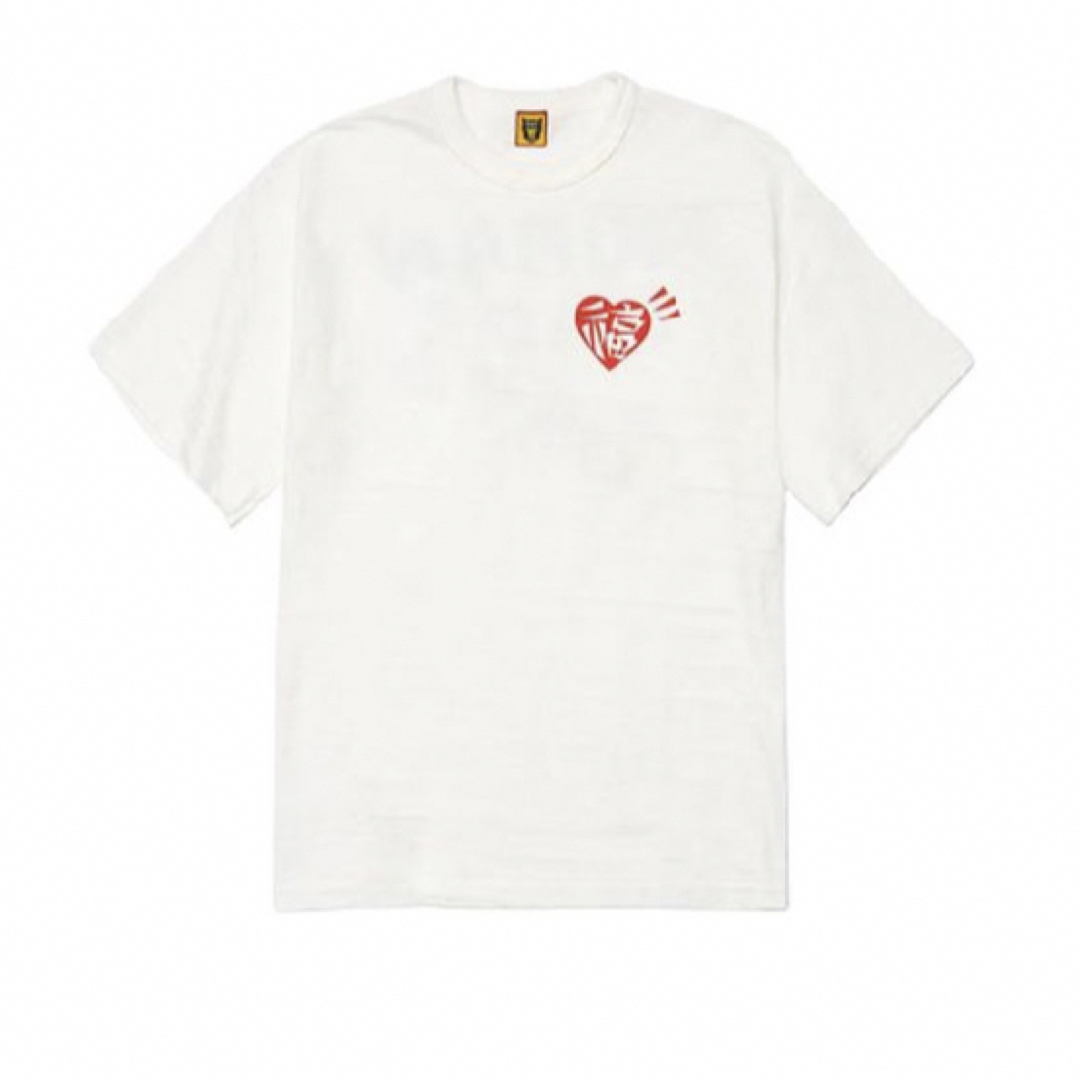 【新品】ヒューマンメイド x カウズ メイド グラフィック Tシャツ #1  白