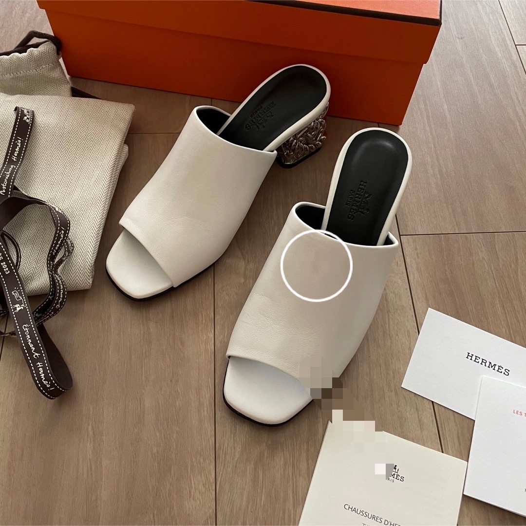 Hermes - HERMES エルメス 2023SS 新作 グロッシー サンダル 未使用の ...