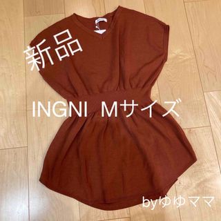 イング(INGNI)のINGNI サマーニット　Mサイズ(カットソー(半袖/袖なし))