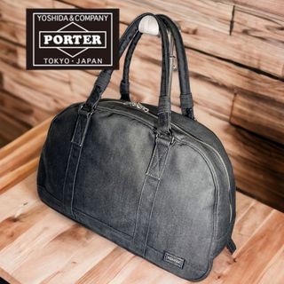 PORTER - ポーター スモーキー ボストンバッグ ブラック 黒の通販 by