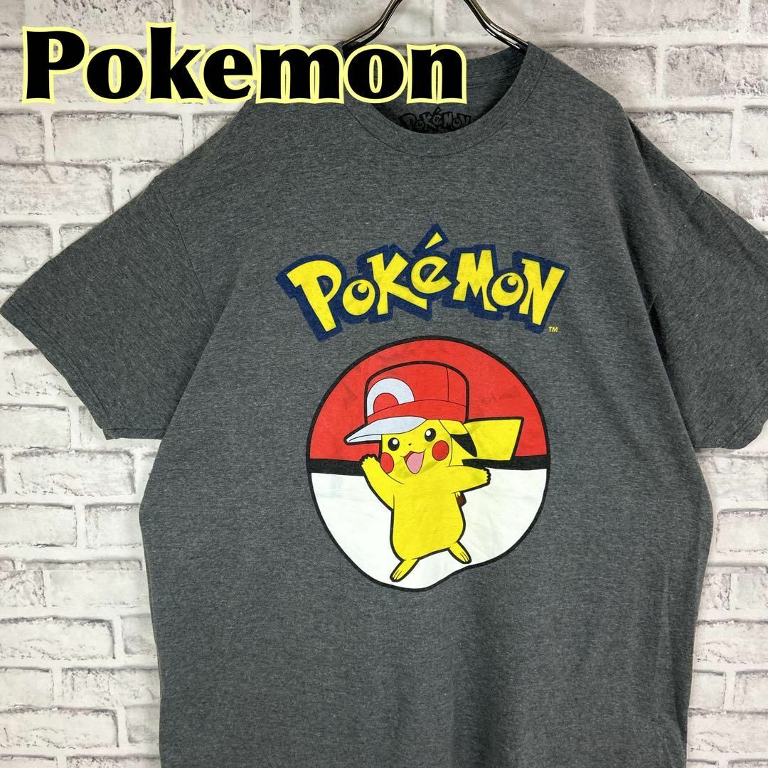 ポケモン(ポケモン)のPokemon ポケットモンスター ピカチュウ アニメ Tシャツ 半袖 輸入品 メンズのトップス(Tシャツ/カットソー(半袖/袖なし))の商品写真