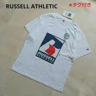 ラッセルアスレティック(Russell Athletic)のラッセルアスレティック Tシャツ 半袖 白 カットソー 新品(Tシャツ(半袖/袖なし))