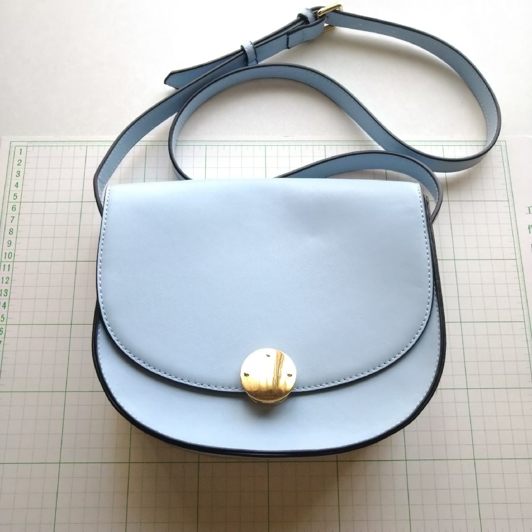 PLST(プラステ)のプラステ PLST ミニバッグ ショルダーバッグ 水色 ブルー 可愛い レディースのバッグ(ショルダーバッグ)の商品写真