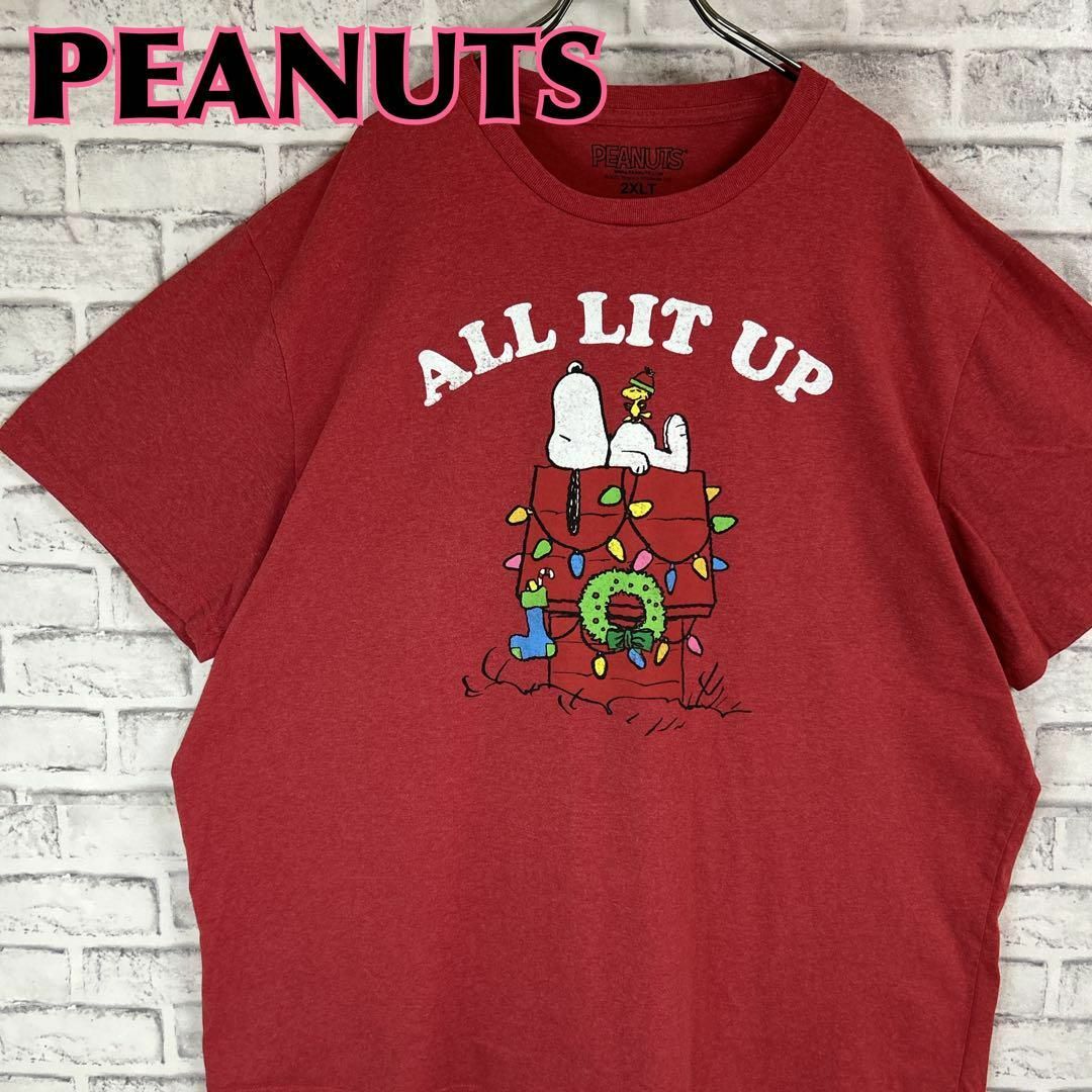 PEANUTS ピーナッツ スヌーピー クリスマス キャラTシャツ 半袖 輸入品 | フリマアプリ ラクマ