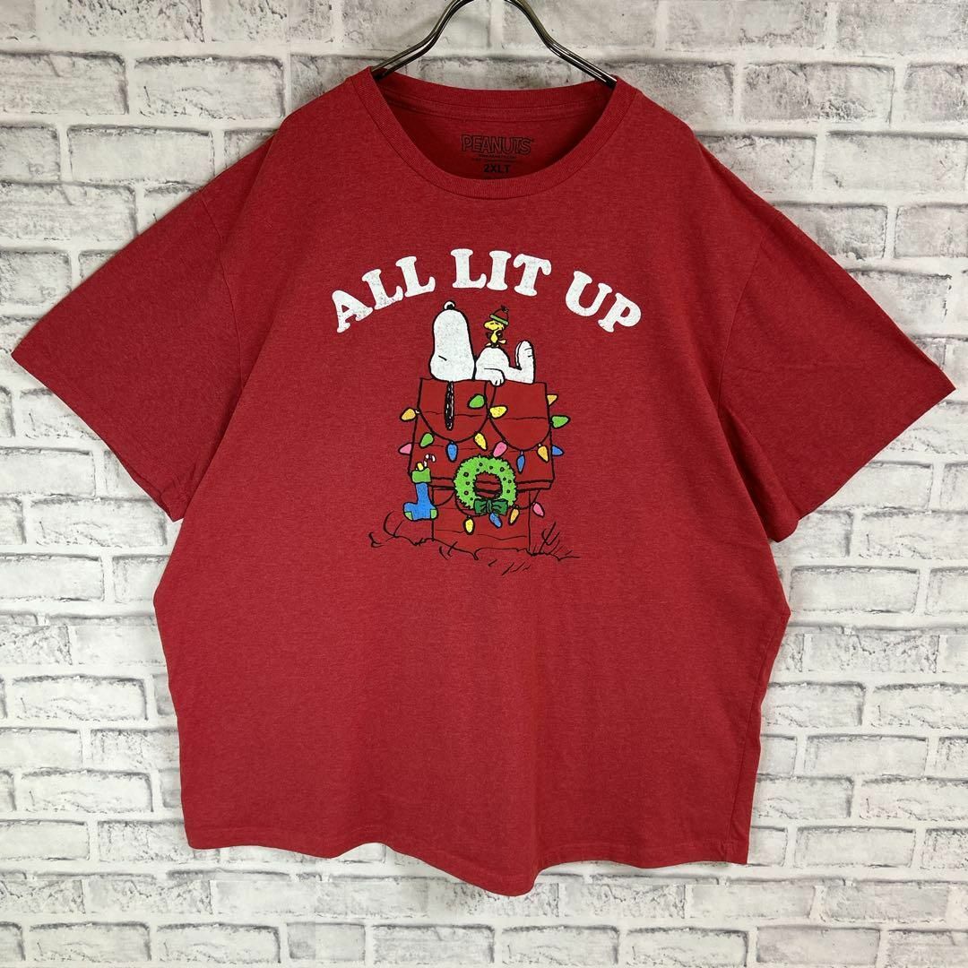 PEANUTS ピーナッツ スヌーピー クリスマス キャラTシャツ 半袖 輸入品