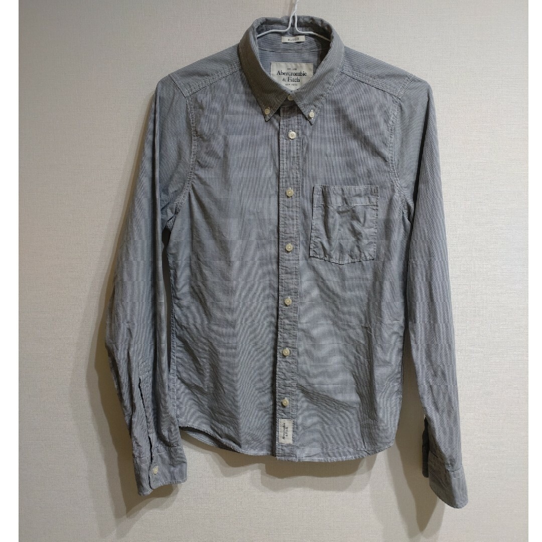 Abercrombie&Fitch(アバクロンビーアンドフィッチ)のアバクロ　コットンシャツ メンズのトップス(シャツ)の商品写真